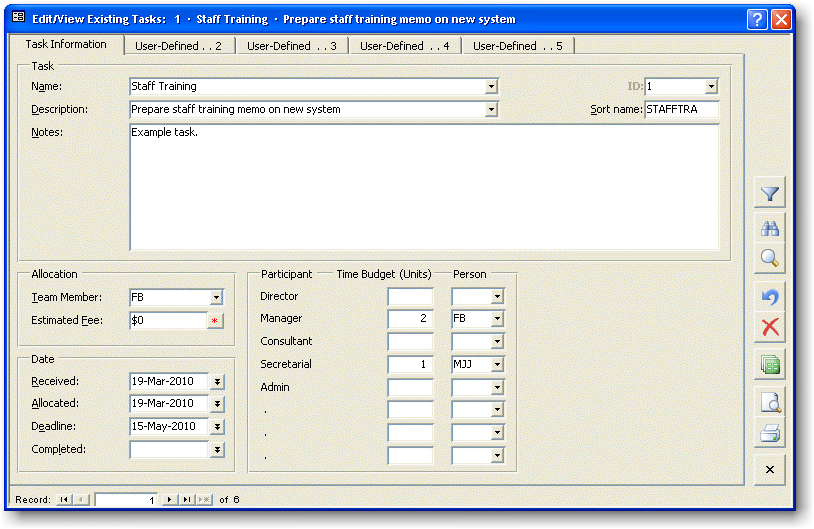 On Task Off Task Chart